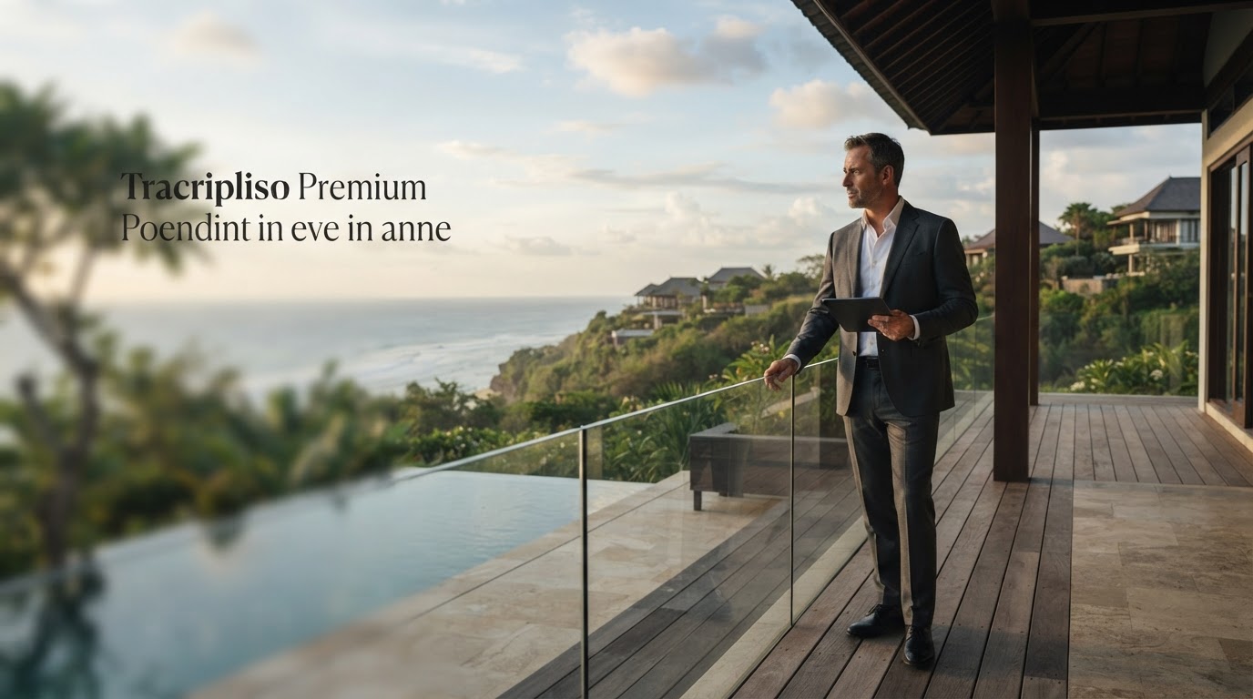 Bali Property Investment data visualization representing real-time market analysis